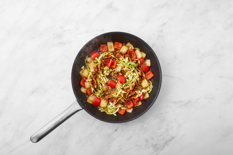 Cook veggies