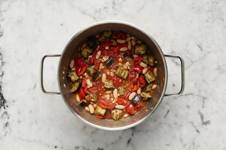 Simmer soup