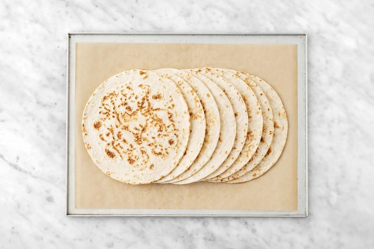 Warm the Tortillas