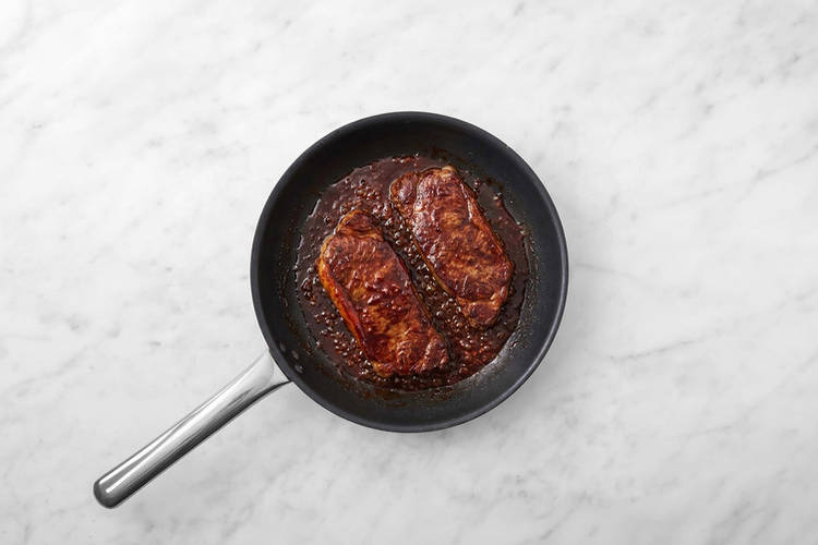 Glaze the Steaks