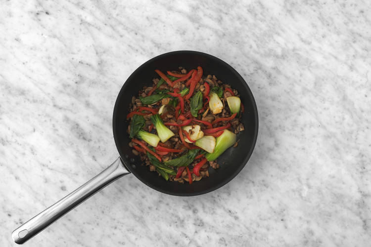 Add the Veg
