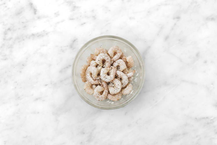 Bread the Prawns