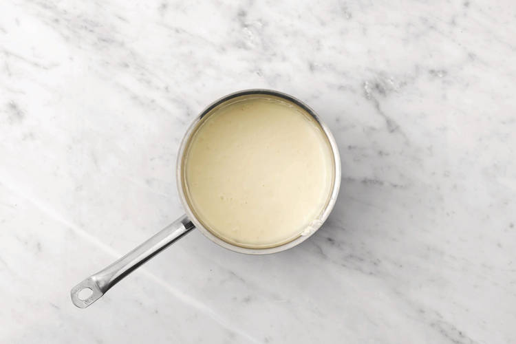 Make the white sauce