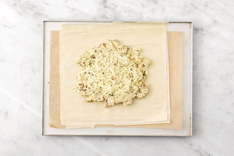 Assemble the galette