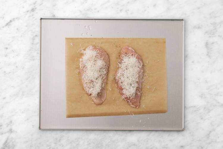 Cook the chicken