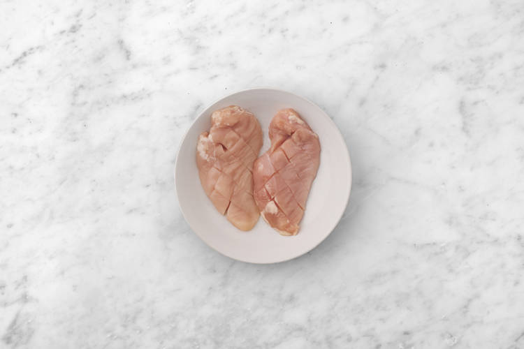 Prep the chicken