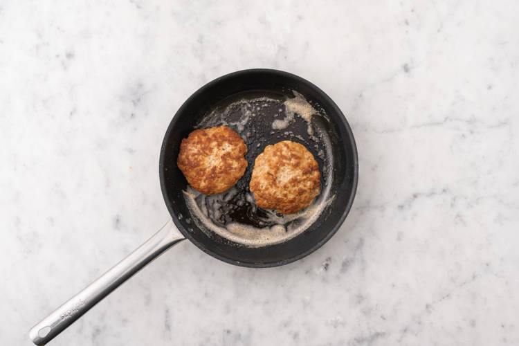 Cook the patties