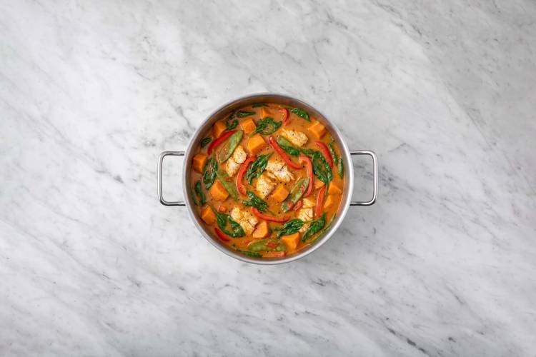 Cook spinach