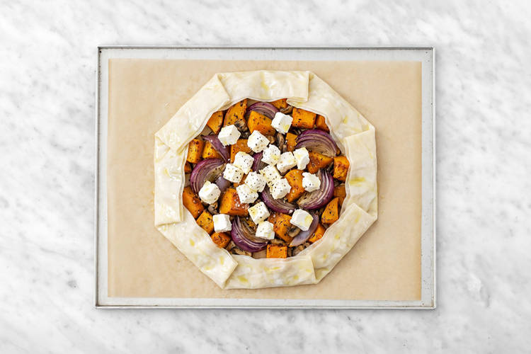 Assemble the galette