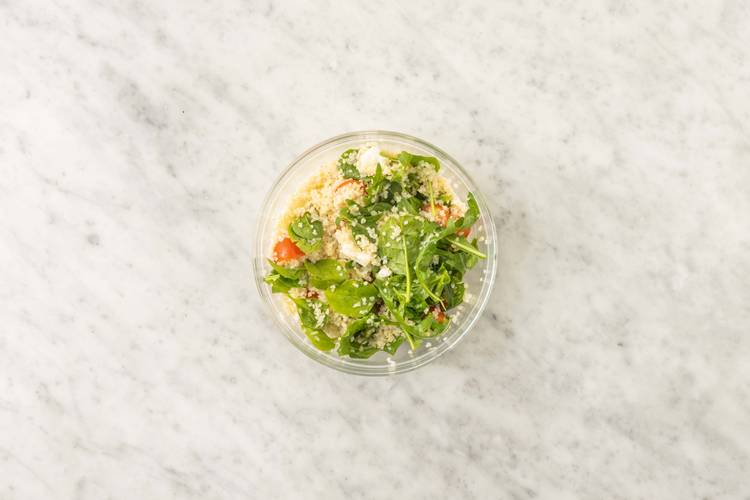 Assembler la salade