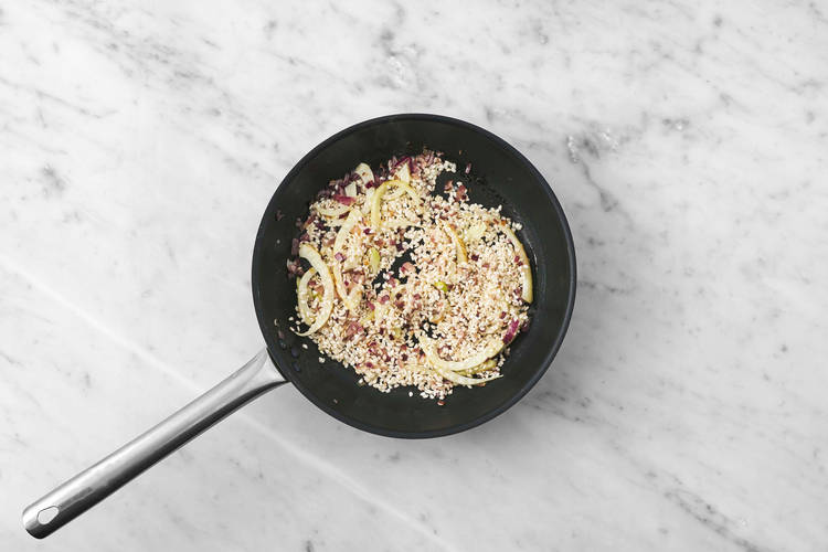Préparer le risotto