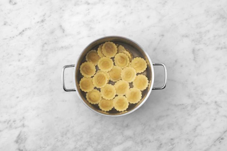 Pasta kochen