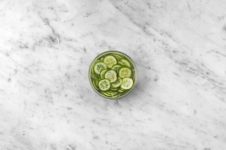 Pickle radishes