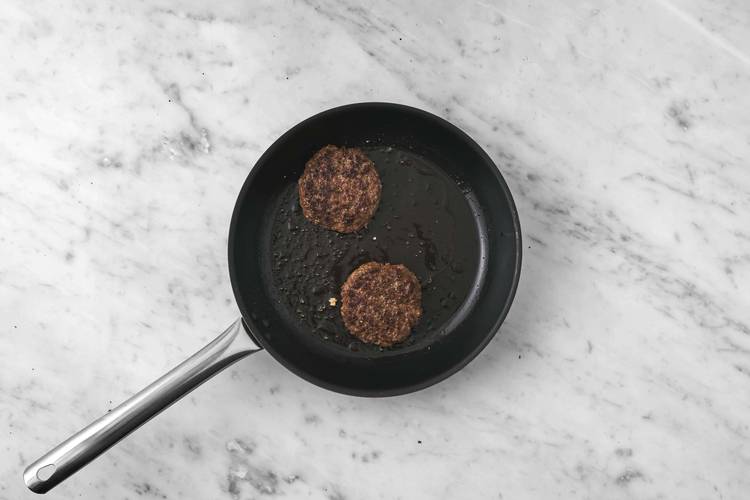 Prep and sear Impossible® patties