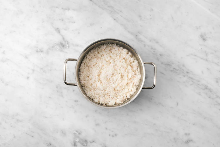 Le riz passe à la casserole