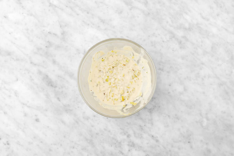 Make your Chive Sauce