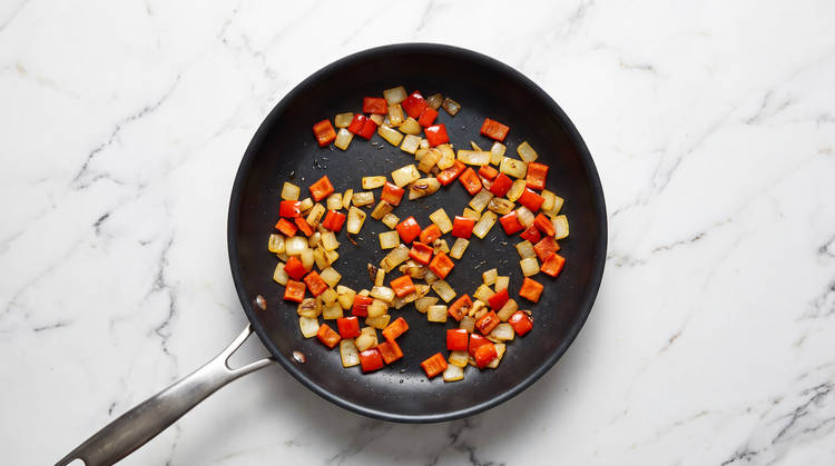 Char Corn & Cook Veggies