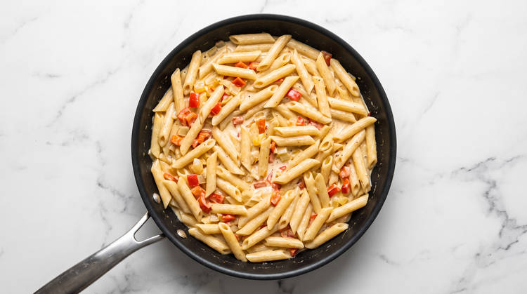 Make Sauce & Finish Pasta