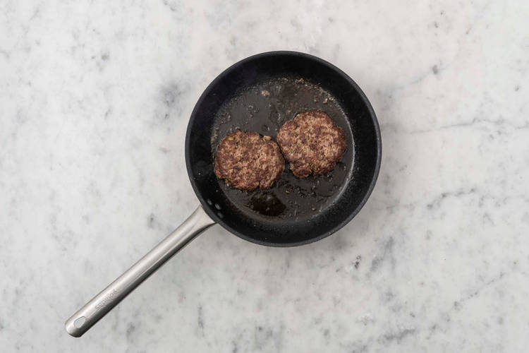 Patties braten