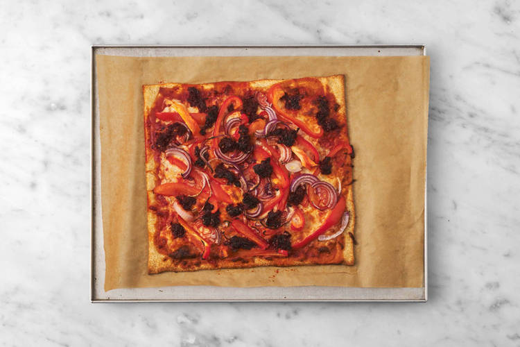 Pizza backen