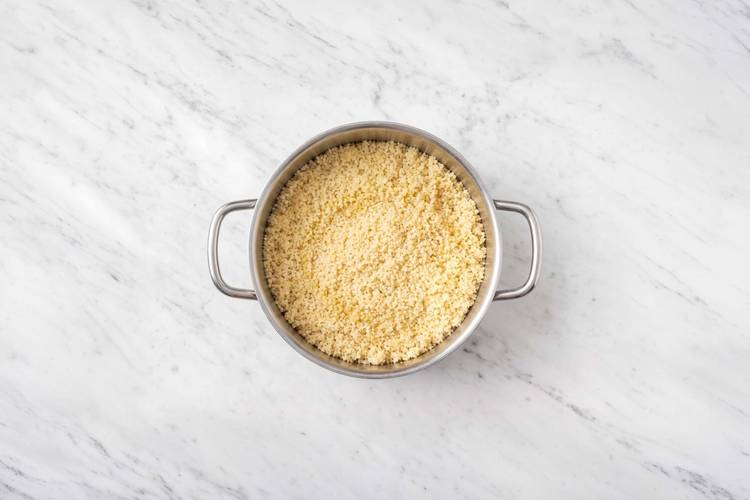 Couscous quellen lassen