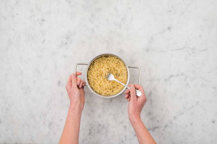 Couscous vollenden