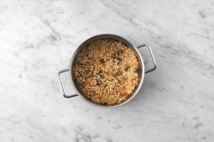 Risotto kochen