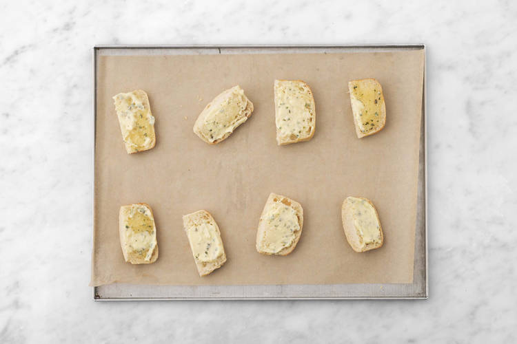 Ciabatta rösten