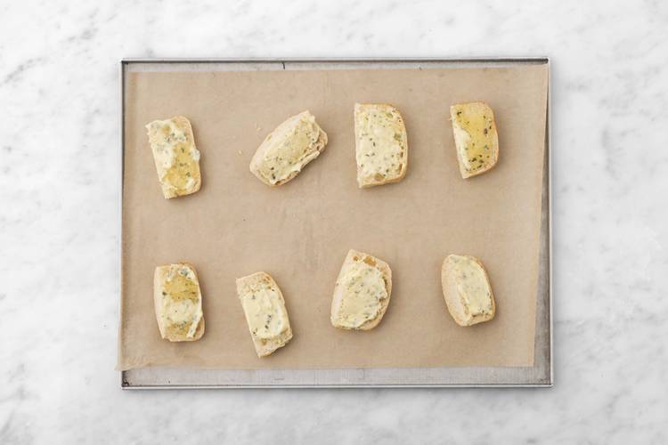 Ciabatta rösten