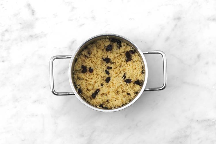 Couscous quellen lassen