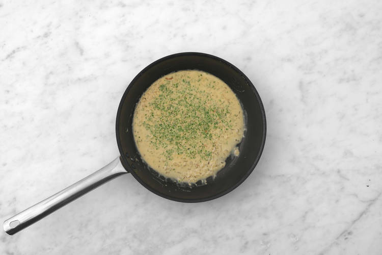 Préparer la sauce de cuisson