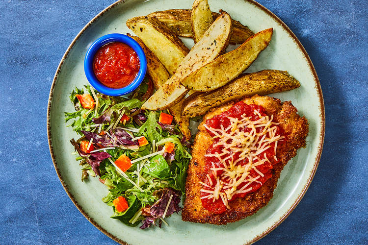Make salad and serve