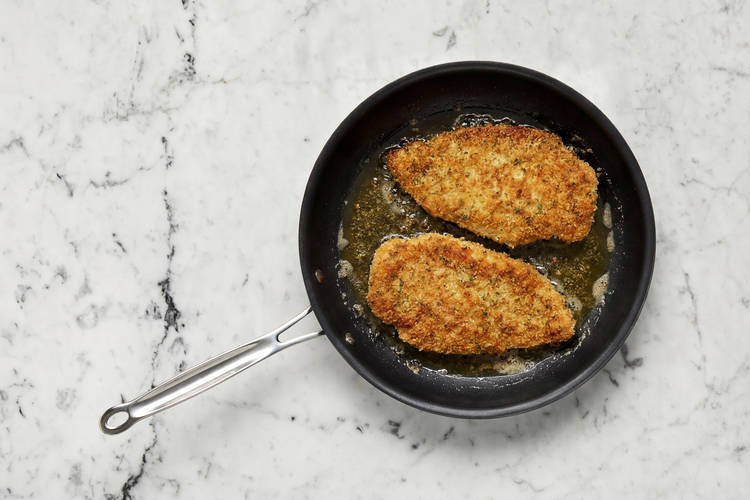 Sear and roast chicken