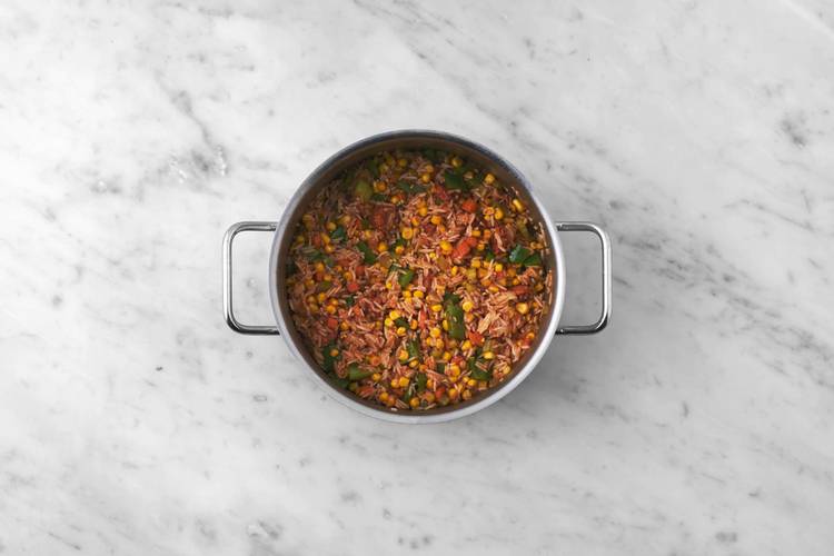 Préparer le jambalaya