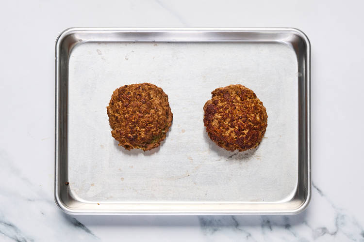 Cook Impossible® burgers