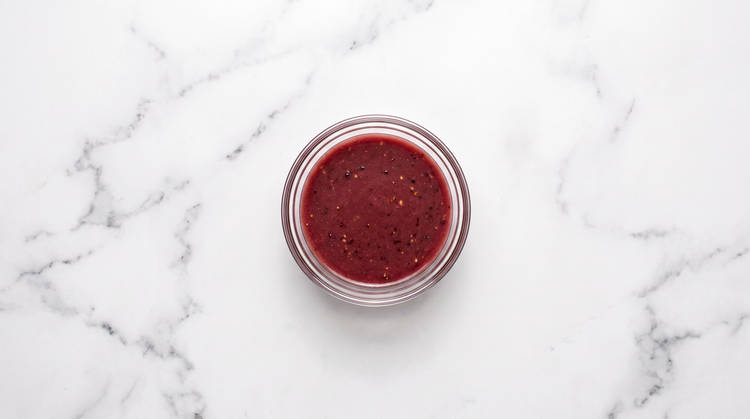 Make Plum Vinaigrette