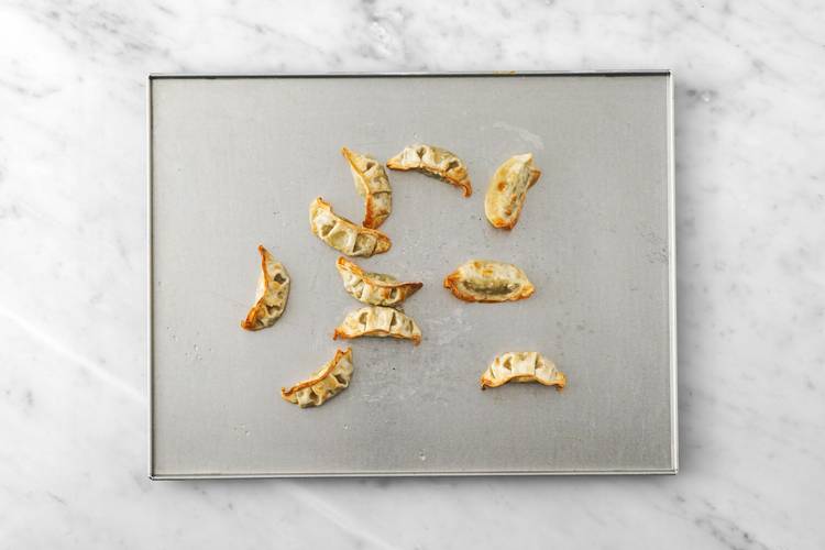 Cook the Gyozas
