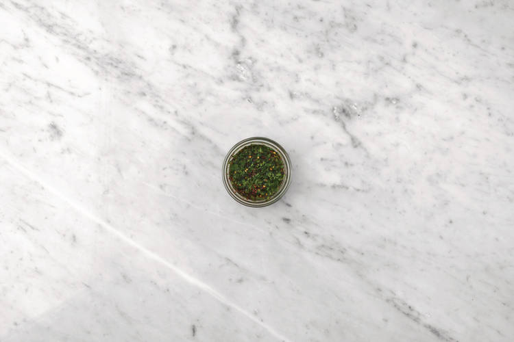 Make the salsa verde