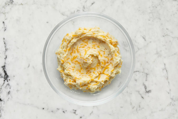 Make mashed potatoes and prep