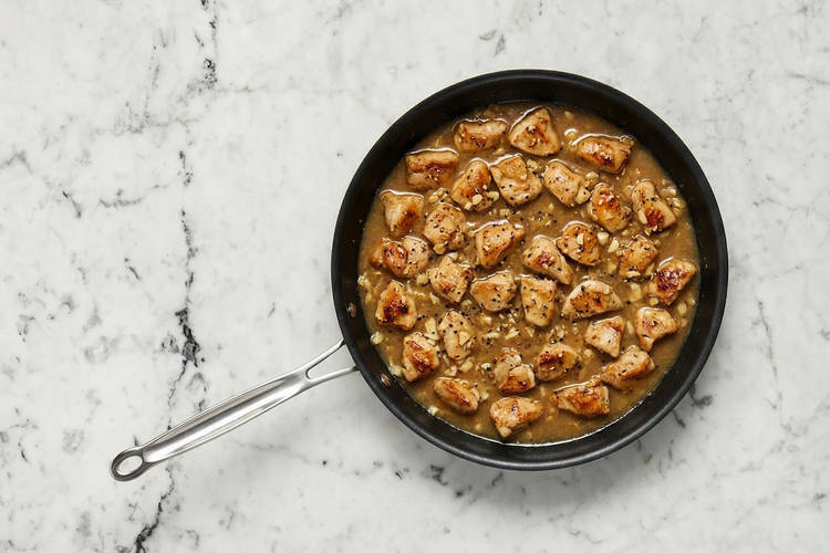 Cook gravy