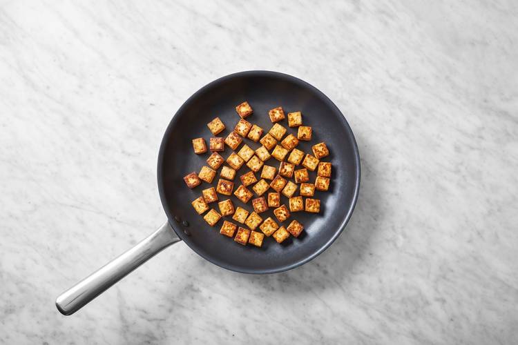 Poêler le tofu