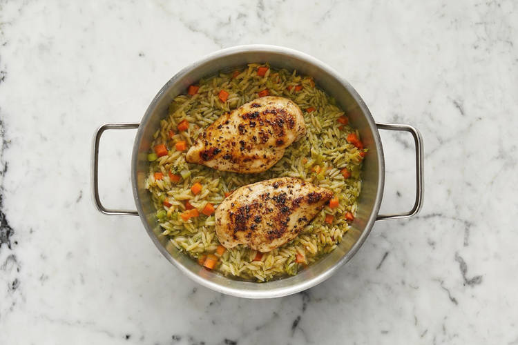 Cook orzo