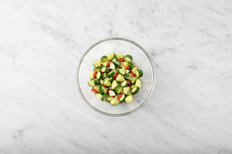 Lav agurkesalat