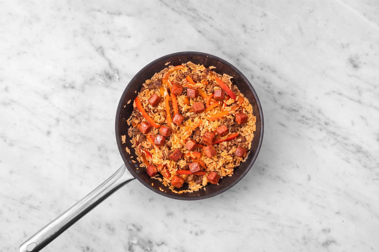 Combine your Pilaf