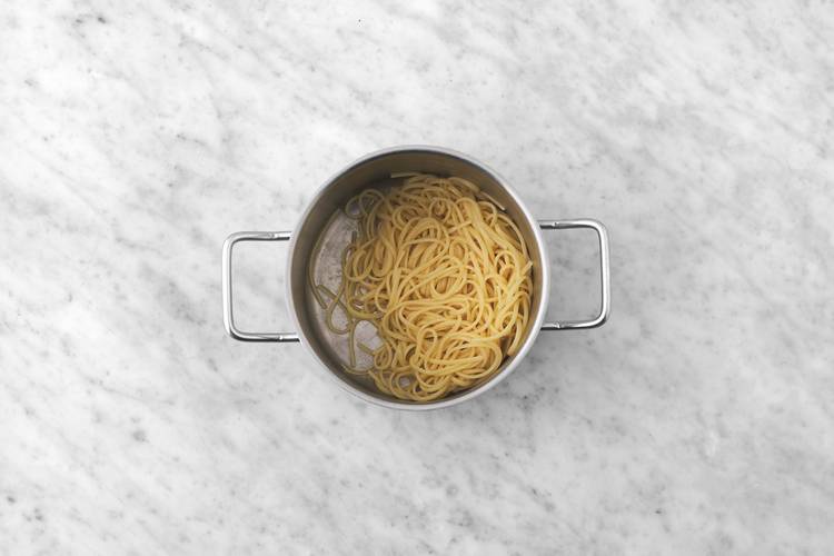 Cuire les linguines