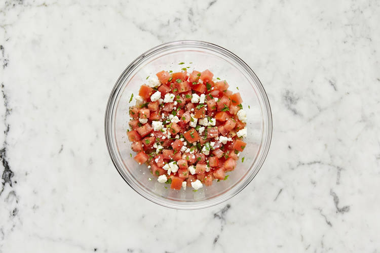 Prep toppings