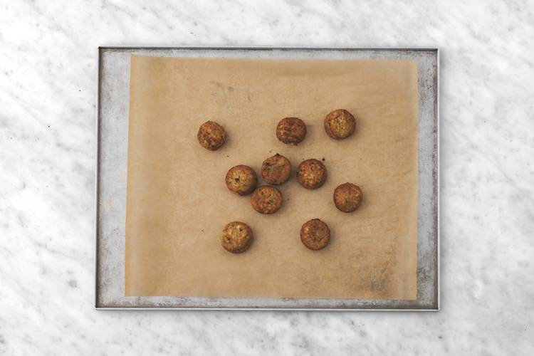 Chauffer les falafels
