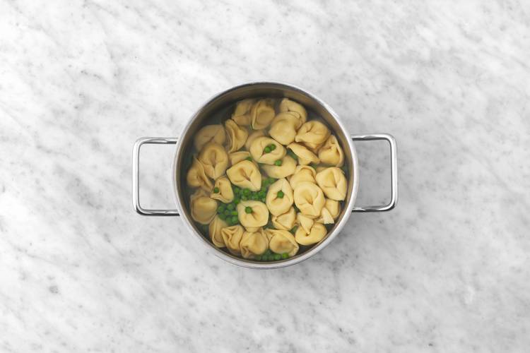 Cuire les tortellinis