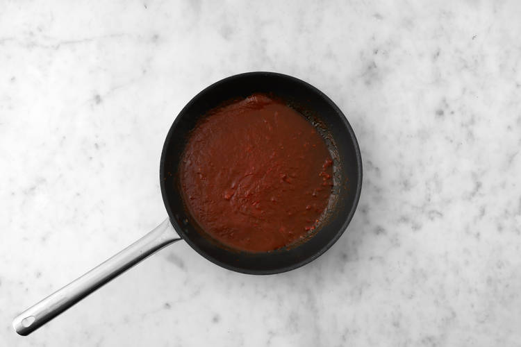 Préparer la sauce BBQ