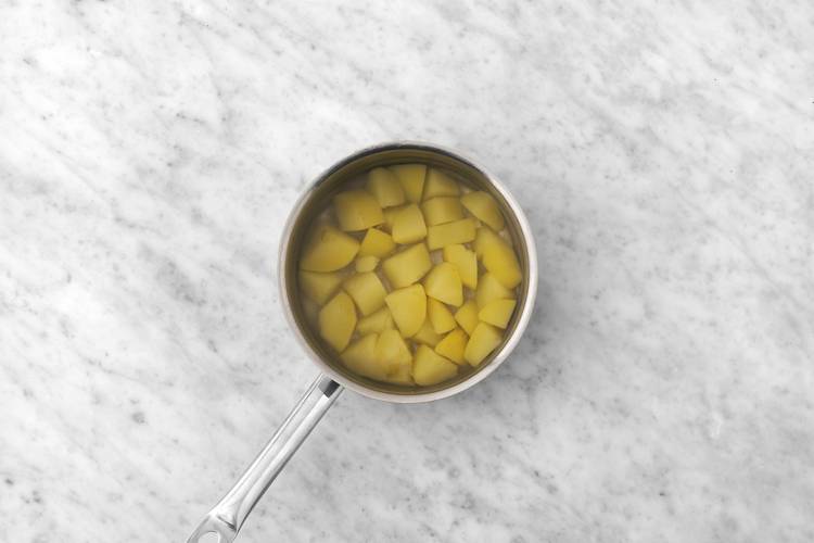 Cuire les pommes de terre